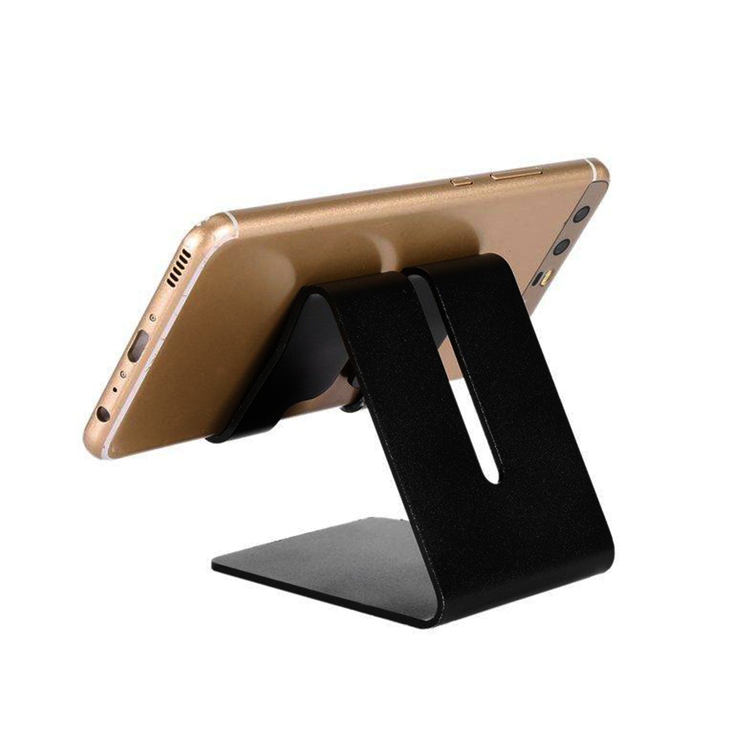 6149 Mobile Metal Stand widely used to give a stand and support for smartphones etc, at any place and any time purposes - DeoDap 6149 Mobile Metal Stand widely used to give a stand and support for smartphones etc, at any place and any time purposes - DeoDap